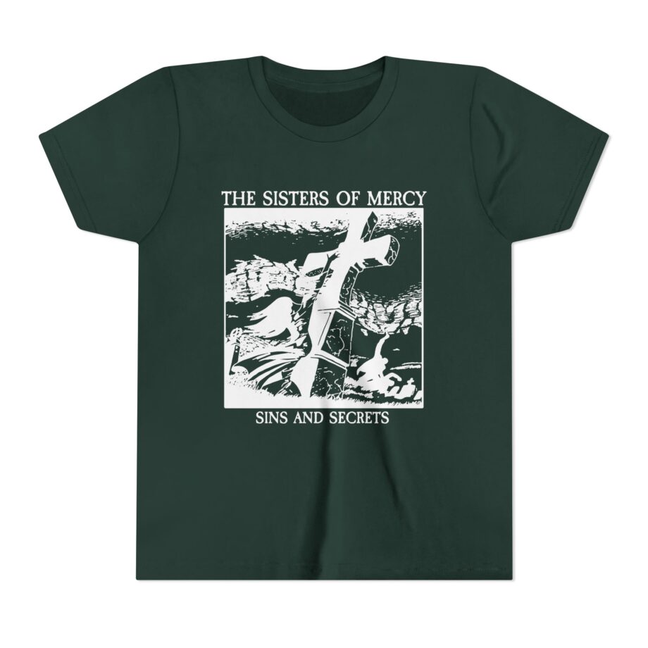The Sisters Of Mercy Sins And Secrets Youth Short Sleeve Tee