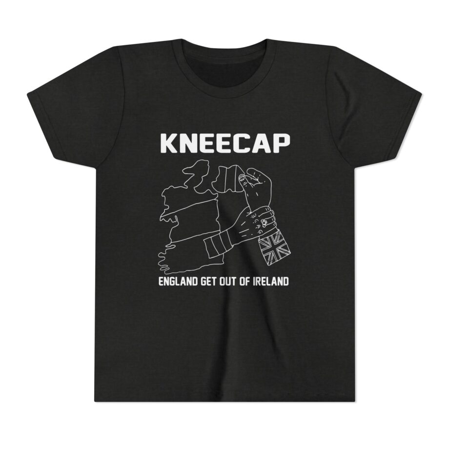 Kneecap England Get Out of Ireland Youth Short Sleeve Tee