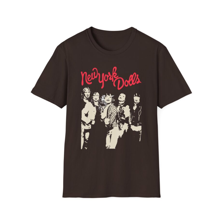 New York Dolls Trash Photo Unisex Softstyle T-shirt
