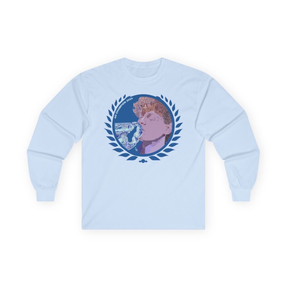 Jannik Sinner AO Champion Unisex Ultra Cotton Long Sleeve Tee