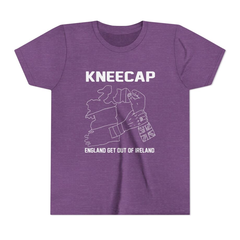 Kneecap England Get Out of Ireland Youth Short Sleeve Tee