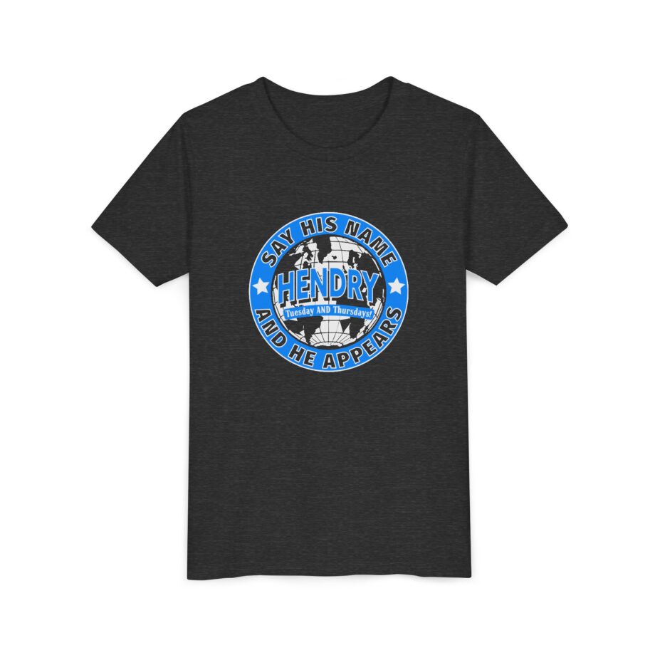 Say His Name Joe Hendry Youth Short Sleeve Tee
