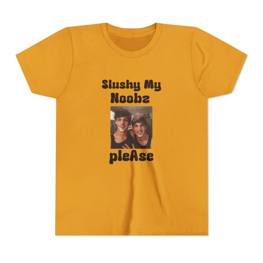 Slushy Noobz Martin and Hamzah Comedy Youth Short Sleeve Tee