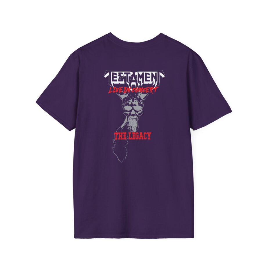 Testament the Legacy Live in Concert Unisex Softstyle T-Shirt