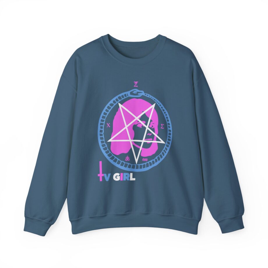Tv Girl Unisex Heavy Blend Crewneck Sweatshirt