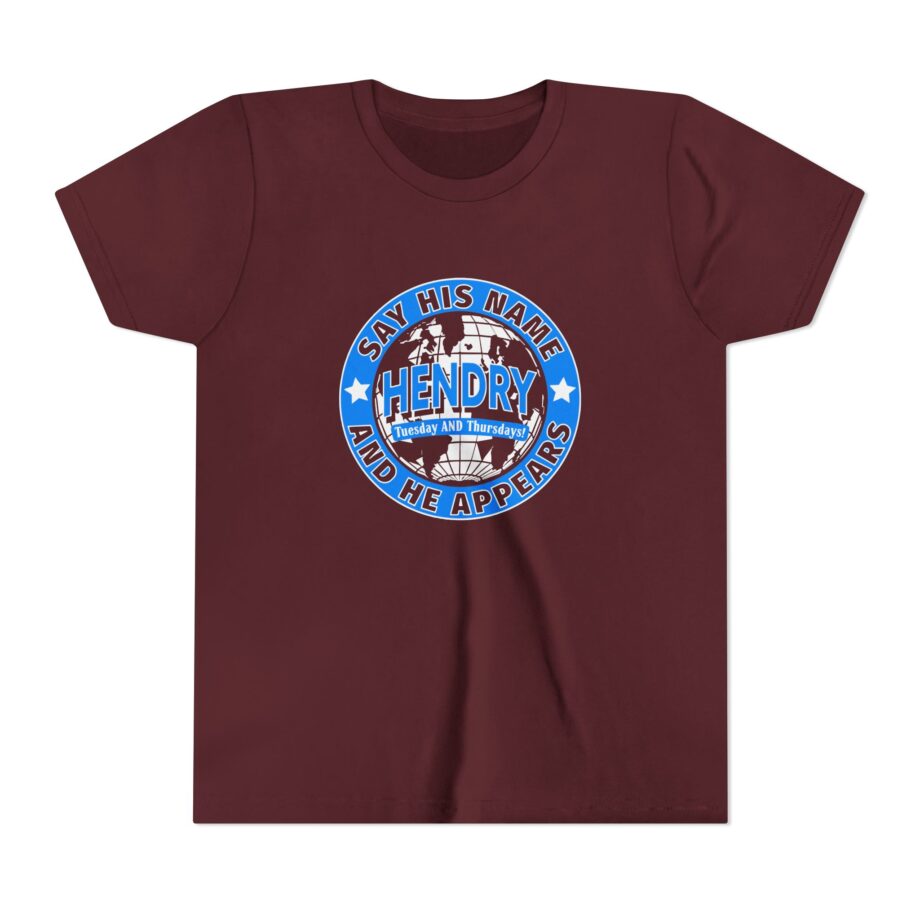 Say His Name Joe Hendry Youth Short Sleeve Tee