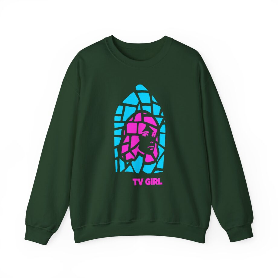 Tv Girl Unisex Heavy Blend Crewneck Sweatshirt