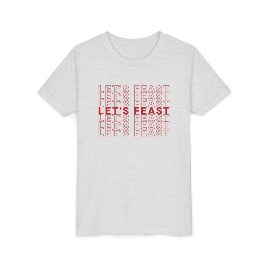 Elyse Myers Let’s Feast Youth Short Sleeve Tee