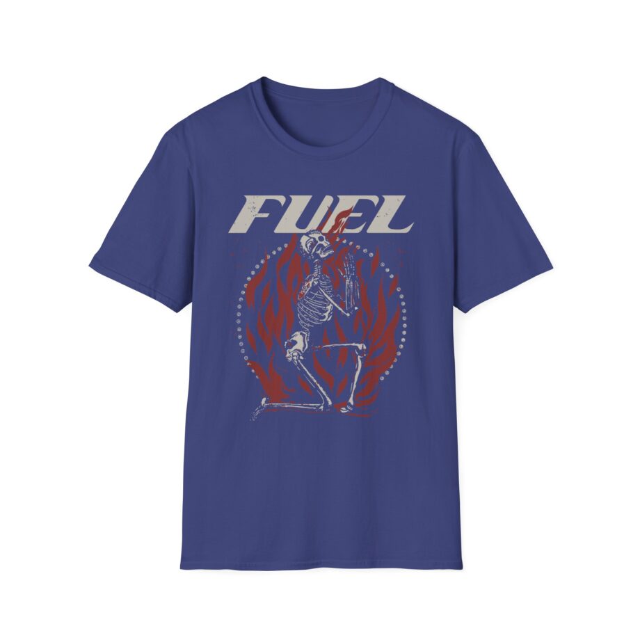 Fuel Camo Flame Prayer Unisex Softstyle T-shirt