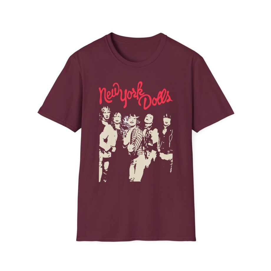New York Dolls Trash Photo Unisex Softstyle T-shirt