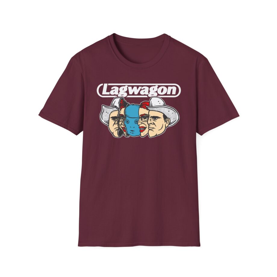 Lagwagon Faces of the Wagon Unisex Softstyle T-shirt