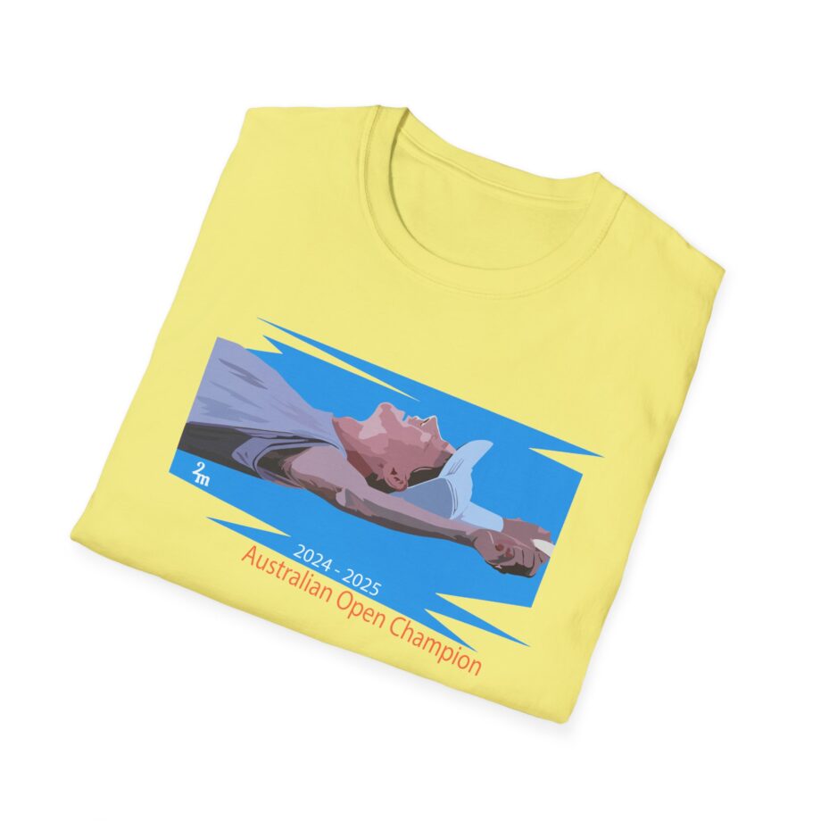 Jannik Sinner 2024-2025  Australian Open Champion Unisex Softstyle T-Shirt
