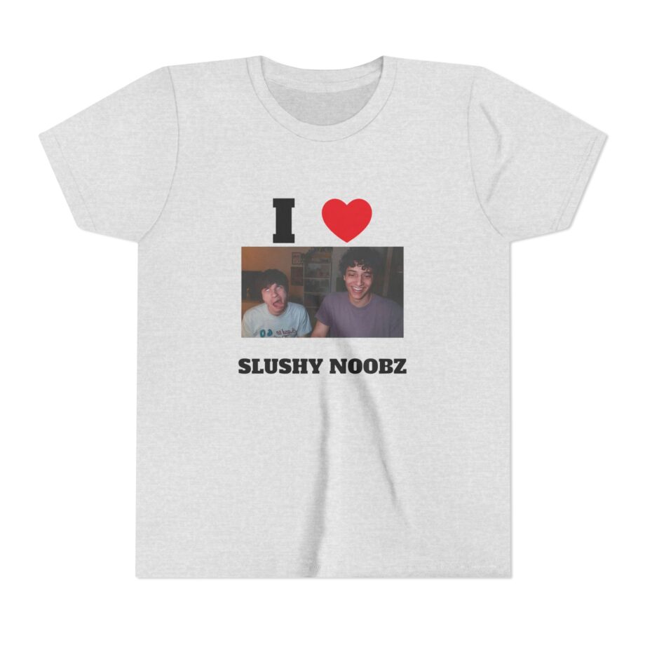 I Heart Slushy Noobz Youth Short Sleeve Tee
