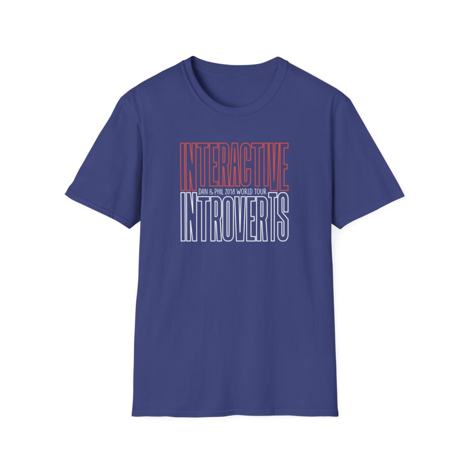 Dan and Phil Interactive Introverts Unisex Softstyle T-Shirt