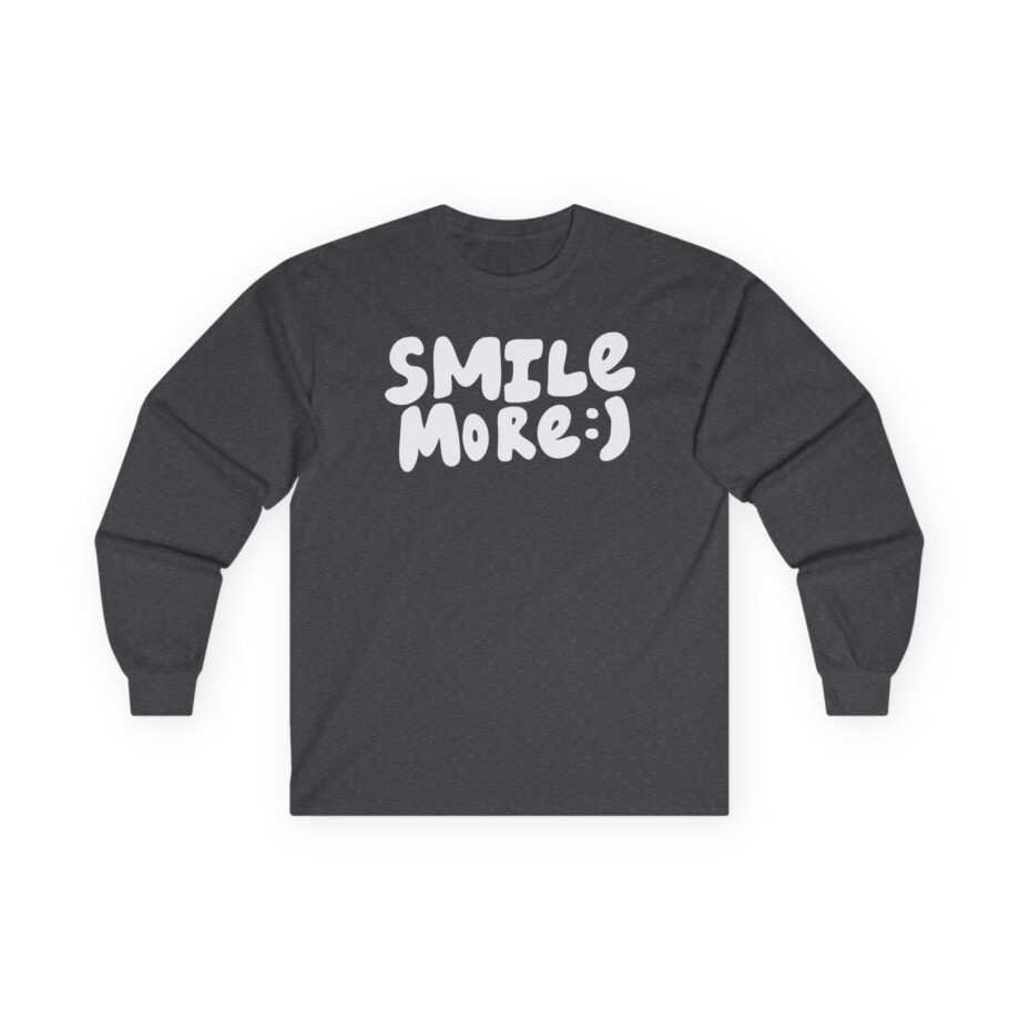 Roman Atwood Smile More Unisex Ultra Cotton Long Sleeve Tee