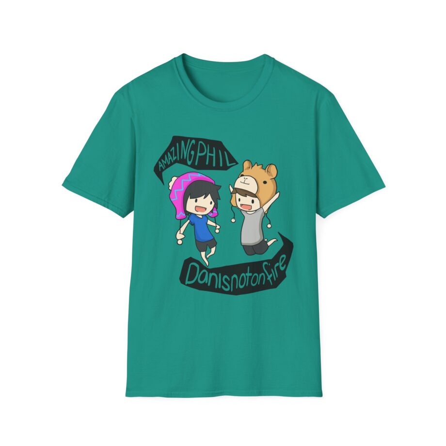 Dan and Phil Unisex Softstyle T-Shirt