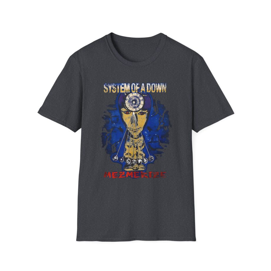 System of a Down Mezmerize Faded Cover Unisex Softstyle T-Shirt