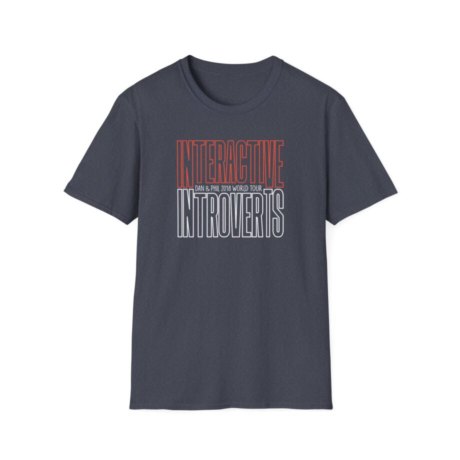 Dan and Phil Interactive Introverts Unisex Softstyle T-Shirt
