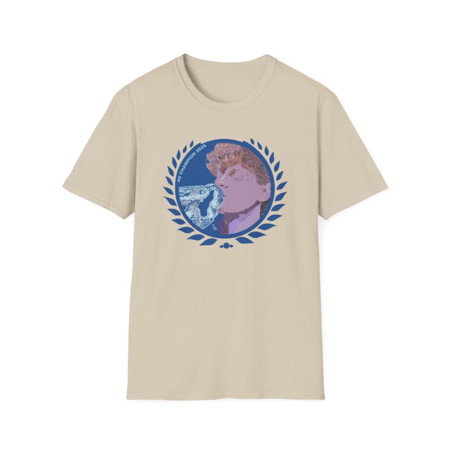 Jannik Sinner AO Champion 2025 Unisex Softstyle T-Shirt