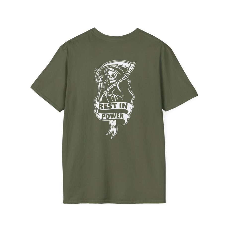Lionheart Rest in Power Unisex Softstyle T-shirt