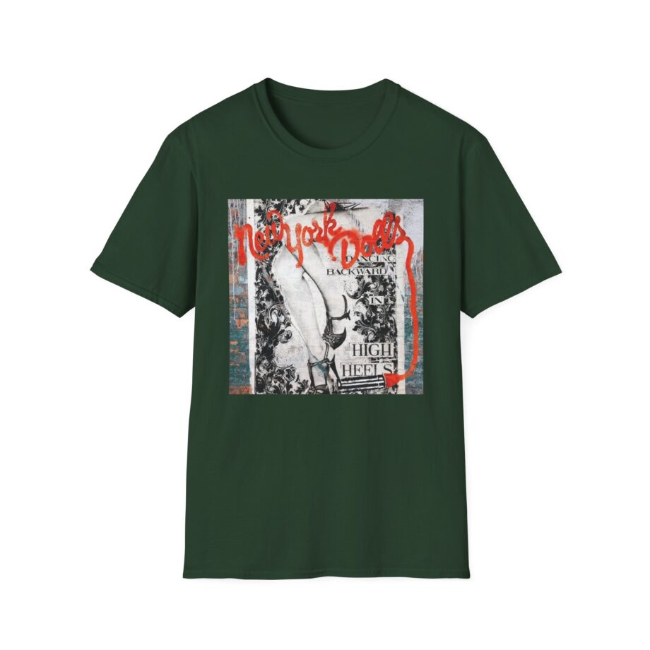 New York Dolls Dancing Backward Album Unisex Softstyle T-shirt