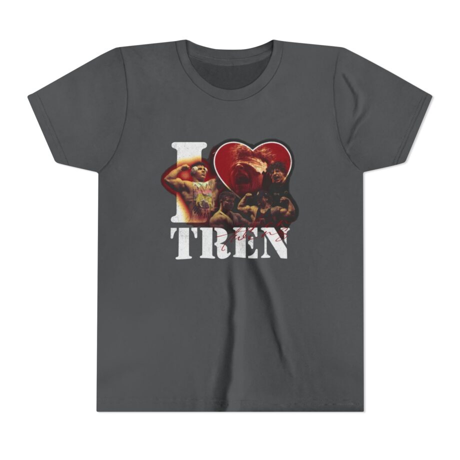 I Love Tren Tren Twins Youth Short Sleeve Tee