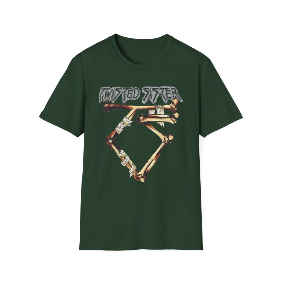 Twisted Sister Popfunk Bone Unisex Softstyle T-shirt