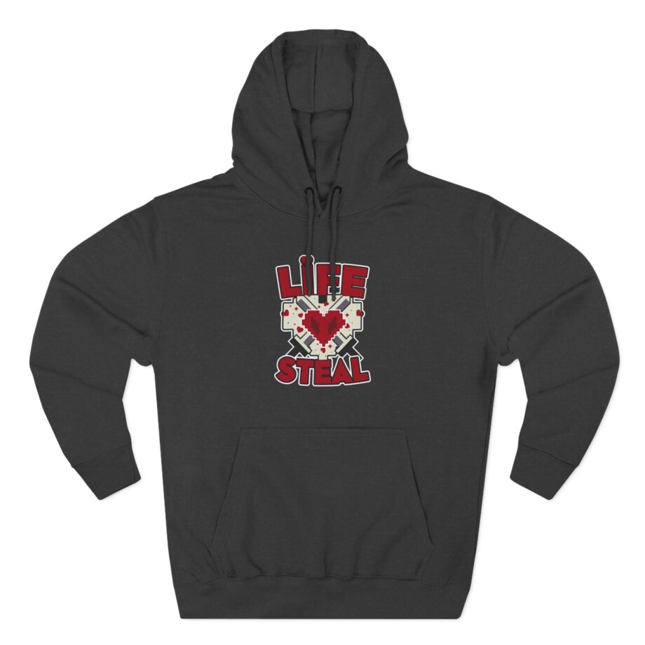 Clownpierce Lifesteal Three-Panel Fleece Hoodie