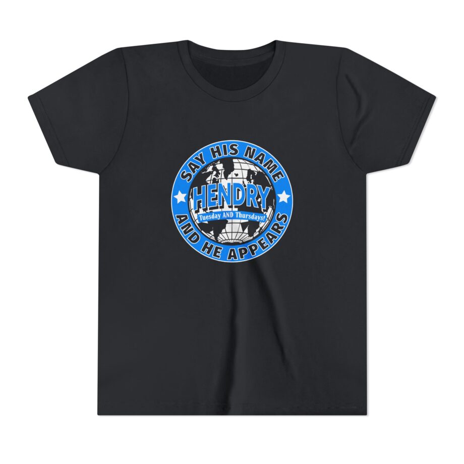 Say His Name Joe Hendry Youth Short Sleeve Tee
