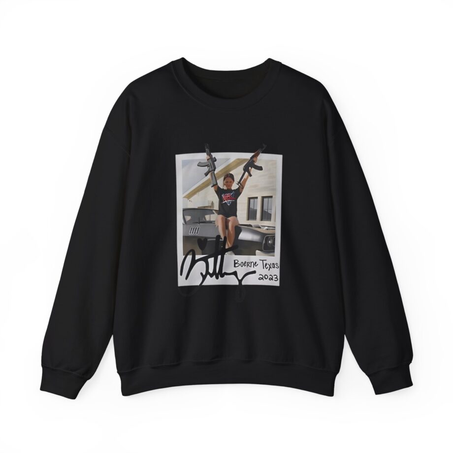 Roman Atwood Brittney in Texas Unisex Heavy Blend Crewneck Sweatshirt