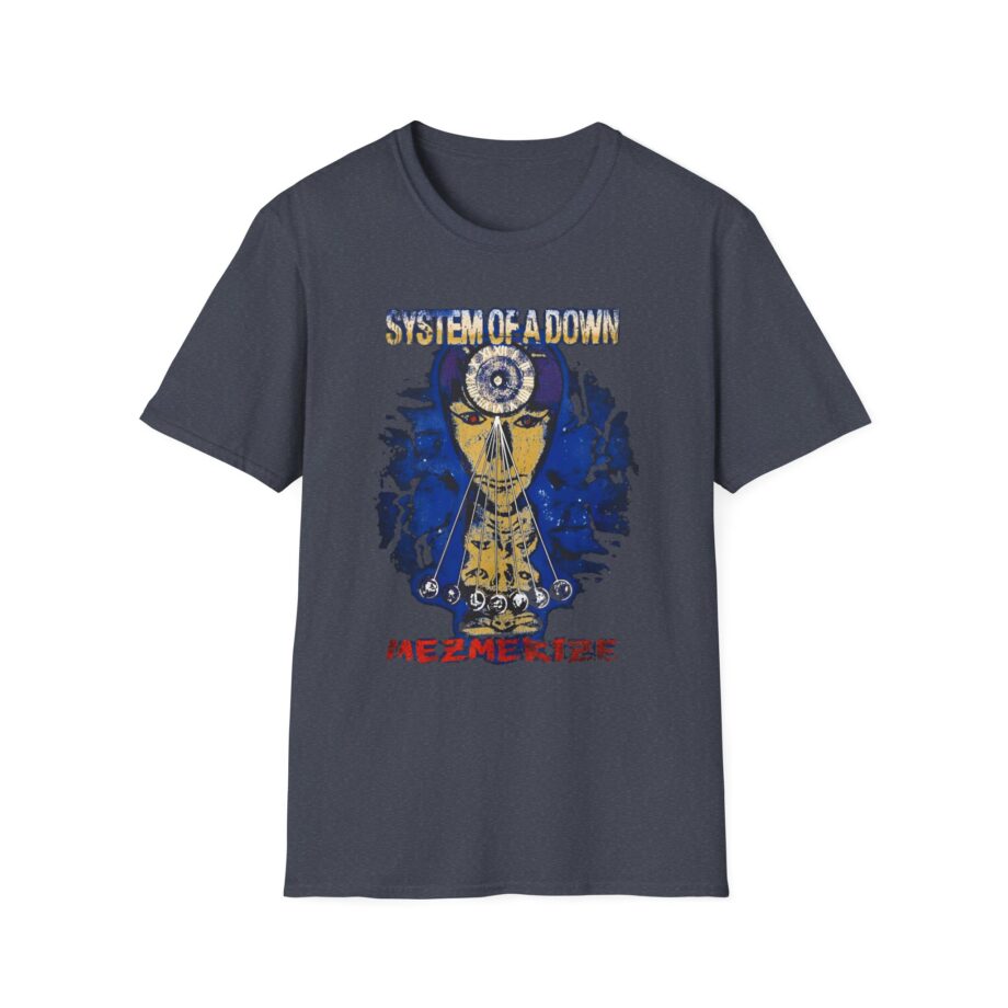 System of a Down Mezmerize Faded Cover Unisex Softstyle T-Shirt