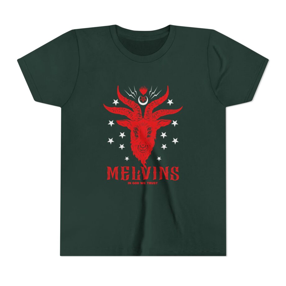 Melvins in God We Trust Youth Short Sleeve Tee