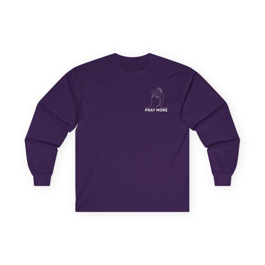 Roman Atwood Pray More Unisex Ultra Cotton Long Sleeve Tee