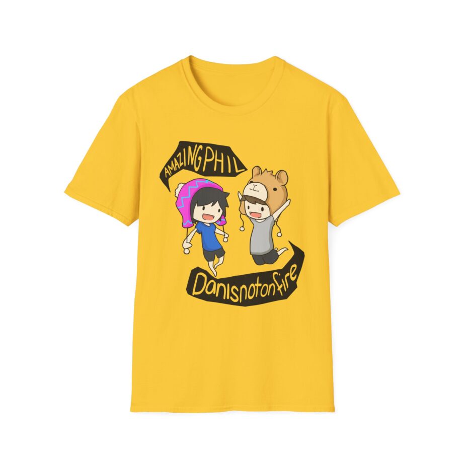 Dan and Phil Unisex Softstyle T-Shirt