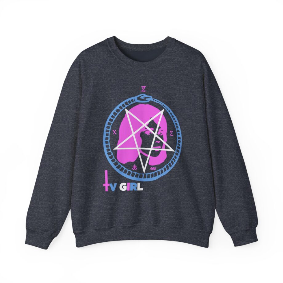 Tv Girl Unisex Heavy Blend Crewneck Sweatshirt
