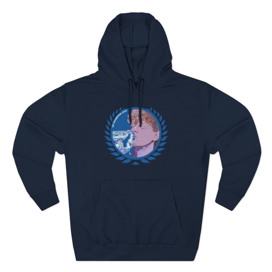 Jannik Sinner AO Champion Three-Panel Fleece Hoodie