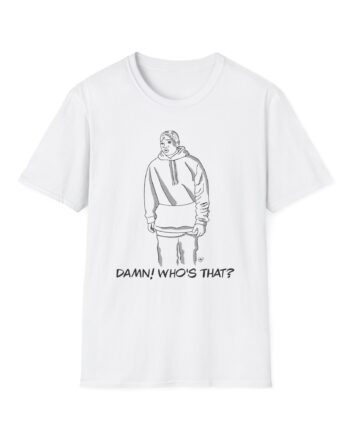 Talkville Damn! Who's That Unisex Softstyle T-shirt