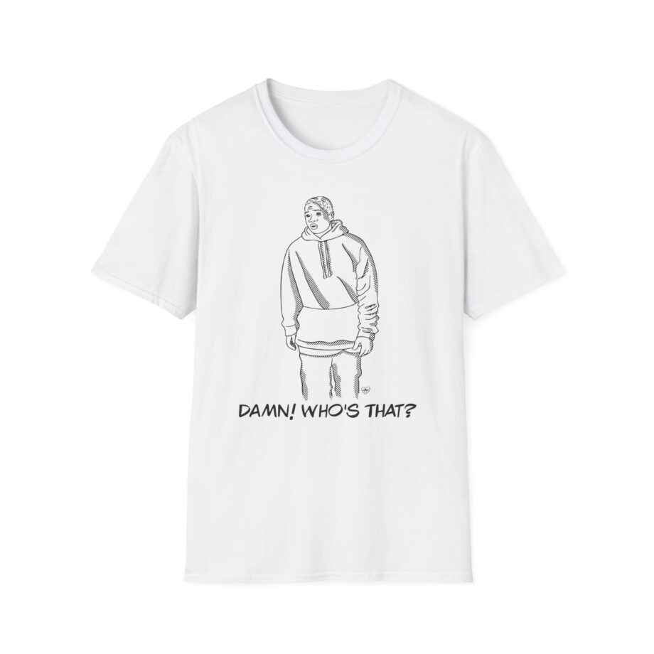 Talkville Damn! Who's That Unisex Softstyle T-shirt