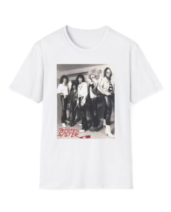 Twisted Sister Lipstick Unisex Softstyle T-shirt