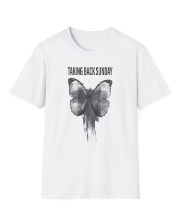 Taking Back Sunday Butterfly Unisex Softstyle T-shirt