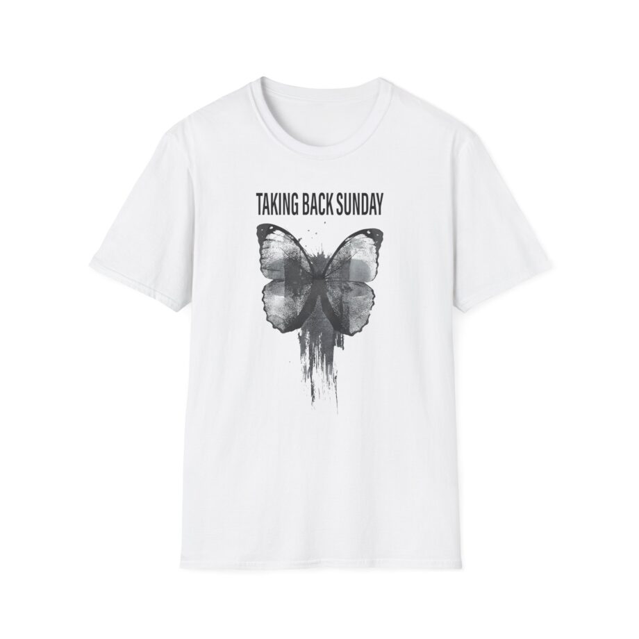 Taking Back Sunday Butterfly Unisex Softstyle T-shirt