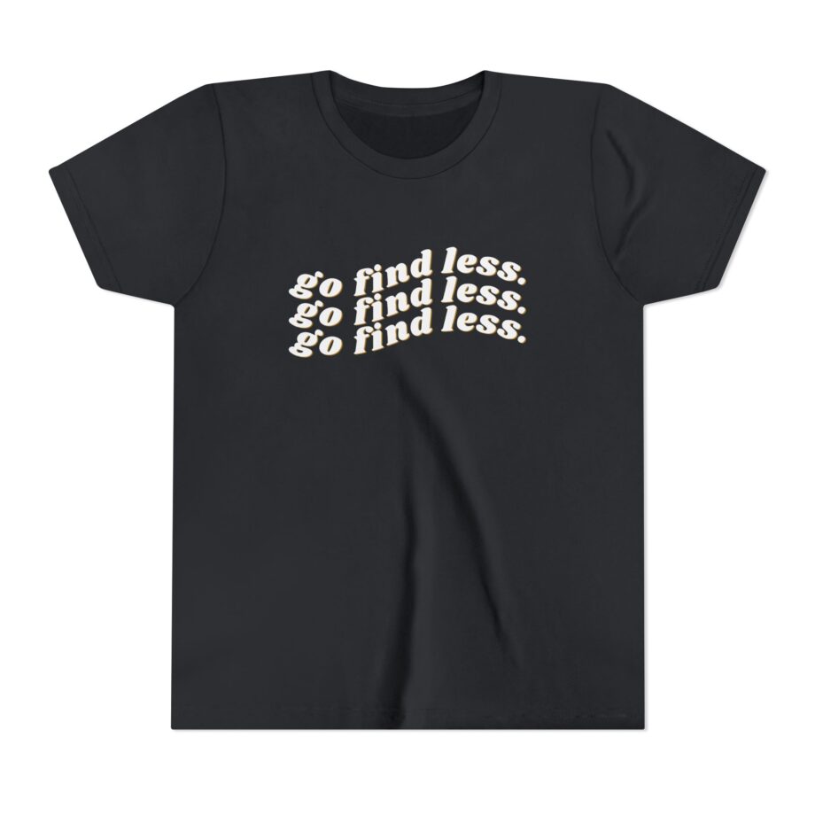 Elyse Myers Go Find Less Youth Short Sleeve Tee