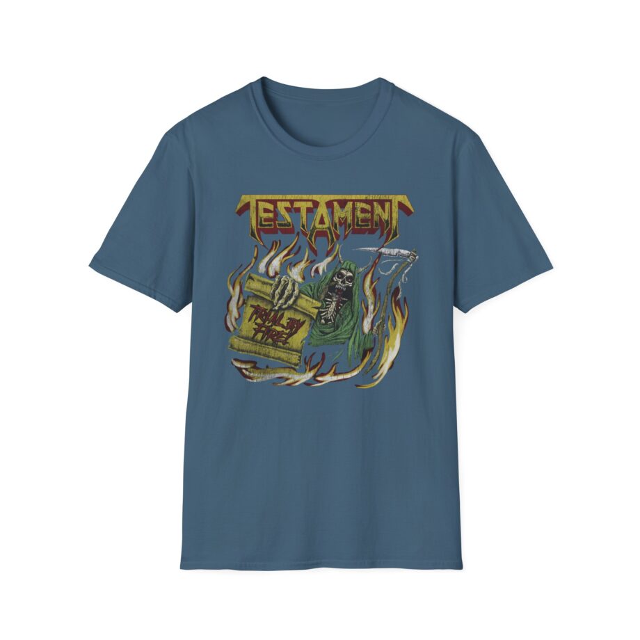 Testament Trial by Fire Unisex Softstyle T-Shirt