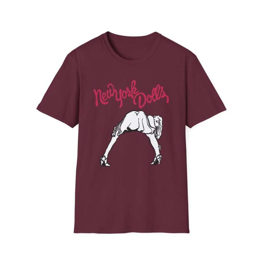 New York Dolls Lipstick Girl Unisex Softstyle T-Shirt