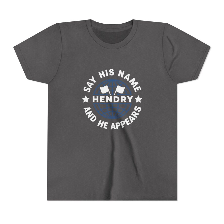 Say His Name Joe Hendry Youth Short Sleeve Tee