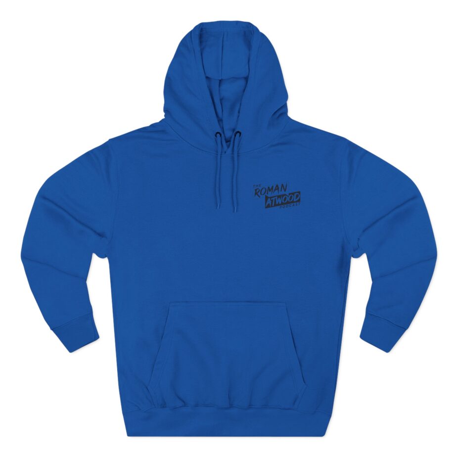 Roman Atwood Podcast Three-Panel Fleece Hoodie
