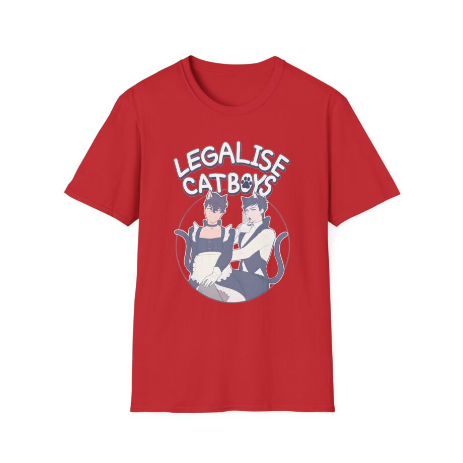Dan and Phil Legalise Catboys Unisex Softstyle T-Shirt