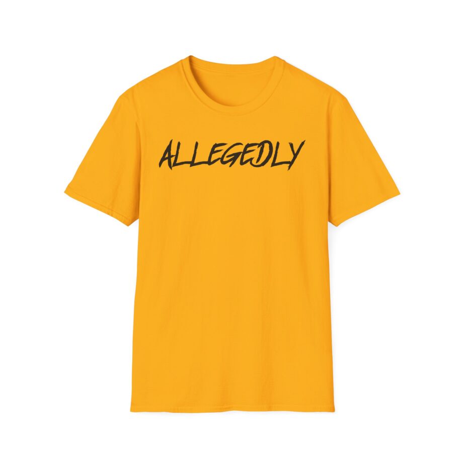 Valuetainment Allegedly Army Unisex Softstyle T-shirt
