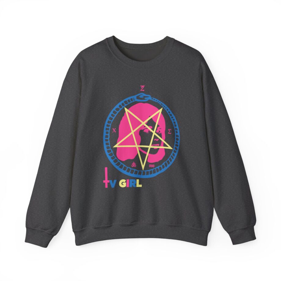 Tv Girl Unisex Heavy Blend Crewneck Sweatshirt