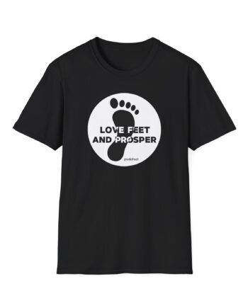 Wikifeet Love Feet and Prosper Unisex Softstyle T-Shirt